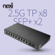 NX1745 2.5G 8+2SFP 10G 허브(NX-S25G1210F)