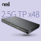 NX1750 2.5G 48포트 허브(NX-S25G1048)