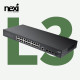 NX1580 24포트+4포트 SFP+ L3 관리형 기가허브(NX-SG3028F-L3)