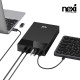 NX1708 USB3.0 3.5인치 외장하드케이스+3포트 USB허브(NX-U3035HC-HUB)