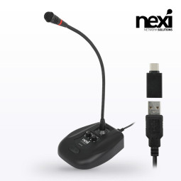 NX1534 스탠드형 콘덴서 마이크(NX-STCMIC-01)