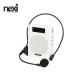 NX1535 휴대용 블루투스 마이크 앰프 화이트(NX-BWMIC-W)