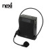 NX1536 휴대용 블루투스 마이크 앰프 블랙(NX-BWMIC-B)