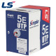 LS전선 CAT.5E UTP 케이블 300m (단선/레드) LS CAT.5E UTP 300m(Red)