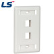 LS전선 아울렛 페이스 플레이트 2구 LS-FP-US-2PORT
