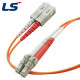 LS전선 LC-SC 멀티모드 광점퍼코드 15m LS-JC-LC/SC-M1-20DPV-150
