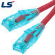 LS전선 CAT.6 UTP 랜 케이블 2m, 레드 NMX-LS620R