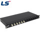 LS전선 12포트 1U 랙 타입 광분배함, 멀티모드 LC 12코어 LS-FDF-LC-MM-C-012-DP