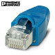 피닉스컨택트 VS-08-NP-RJ45-BU RJ45 플러그-인 커넥터 1416952