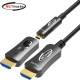 강원전자 넷메이트 HDMI2.0 Hybrid AOC 배관용 케이블 20m (블랙) NM-HAC20D