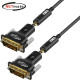 강원전자 넷메이트 DVI Hybrid AOC 배관용 케이블 50m NM-DAC50D