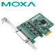 MOXA PCI Express 8포트 RS232/422/485 시리얼카드(슬림PC겸용/케이블 별매) CP-118EL-A