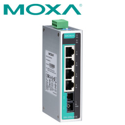MOXA 산업용 4+1포트 스위칭 허브(SC/멀티/광 1포트) EDS-205A-M-SC