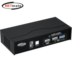 강원전자 넷메이트 8K 60Hz HDMI KVM 2:1 스위치(USB) NM-HK8602P