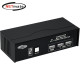 강원전자 넷메이트 듀얼 4K 60Hz HDMI KVM 2:1 스위치(USB) NM-HK4602DP