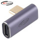 강원전자 넷메이트 USB4 CM/CF 좌우 꺾임 젠더 NM-UG4CSA