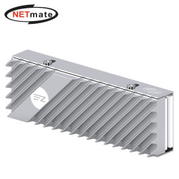 강원전자 넷메이트 M.2 SSD 알루미늄 방열판 (실버) [EZDIY-FAB] NM-DPI07510