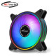 강원전자 넷메이트 Moonlight ARGB PWM 120mm 쿨링팬(블랙/단품) [EZDIY-FAB] NM-DPR04413