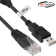 강원전자 넷메이트 USB2.0 RS232(RJ-45) 시리얼 컨버터 NM-UAR232