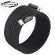 강원전자 넷메이트 USB2.0 마그네틱 AM-CM 케이블 2m (블랙) NM-UCA2152BM