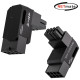 강원전자 넷메이트 PCI-E 8핀 변환 어댑터 (블랙/STD 90도/2PACK) [EZDIY-FAB] NM-DPI22610