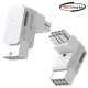 강원전자 넷메이트 PCI-E 8핀 변환 어댑터 (화이트/STD 90도/2PACK) [EZDIY-FAB] NM-DPI22614