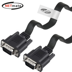 강원전자 넷메이트 RGB 모니터 FLAT 케이블 10m NMC-FR100B