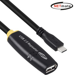 강원전자 넷메이트 USB2.0 CM-AF 연장 리피터 10m CBL-203CMAF-10P