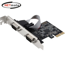 강원전자 넷메이트 PCI Express 2포트 RS232 시리얼카드(슬림PC겸용) NM-PS22