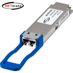 강원전자 넷메이트 100G 싱글모드 QSFP28 LR4 COB 광 모듈 (10km) NM-SFS100GA