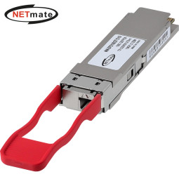 강원전자 넷메이트 100G 싱글모드 QSFP28 BiDi LR1 광 모듈 (TX1331nm/RX1271nm, 10km) NM-SFS100GT1310