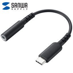 강원전자 산와서플라이 USB Type C to Audio(HiFi DAC) 컨버터 MM-ADUSBTC4