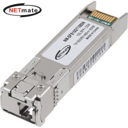 강원전자 넷메이트 10G 싱글모드 SFP+ BiDi 광 모듈(TX1550nm/RX1490nm/80km) NM-SFS10GT1580N