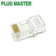 강원전자 플러그마스터 UTP CAT.6 RJ-45 8P8C 플러그-고급형 P8-001S(낱개)