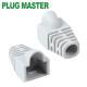 강원전자 플러그마스터 RJ-45 CAT.6 통부트(7mm/그레이) NM-SR007G(낱개)