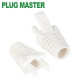 강원전자 플러그마스터 RJ-45 락(Lock) 부트(6mm/화이트) NM-SR008W(낱개)