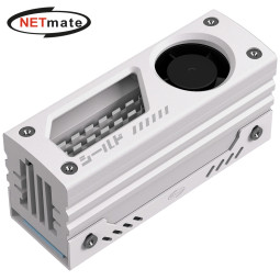 강원전자 넷메이트 M.2 SSD 알루미늄 방열판 (화이트) [EZDIY-FAB] NM-DPI2361