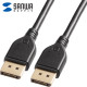 강원전자 산와서플라이 VESA 공식 인증 DisplayPort 2.1 DP80 케이블 1m KC-DP8010