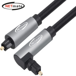 강원전자 넷메이트 디지털 광 오디오 각각 꺾임 케이블 5m NM-ATS050A