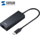 강원전자 산와서플라이 USB3.0 Type C 2.5G 랜카드 USB-CVLAN6BK