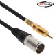 강원전자 넷메이트 XLR 캐논(M)-스테레오 마이크 케이블 15m NMC-XLR315M