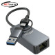 강원전자 넷메이트 USB3.0 2 in 1 2.5G 랜카드 NM-ULCA25G