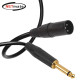 강원전자 넷메이트 XLR 캐논(M)-TS(5.5 Mono) 마이크 케이블 5m NMC-XLR505MB