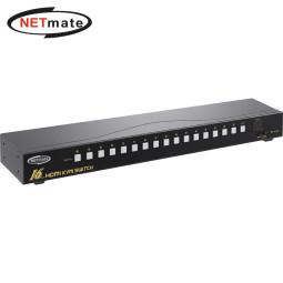 강원전자 넷메이트 4K 60Hz HDMI KVM 16:1 스위치 NM-HK4616C
