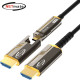 강원전자 넷메이트 HDMI2.1 Hybrid AOC 배관용 케이블 30m (골드) NM-HAP30DG