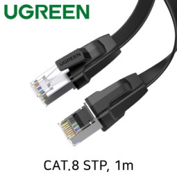 Ugreen U-10980 CAT.8 STP FLAT 랜 케이블 1m