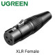 Ugreen U-80440 XLR 캐논 Female 제작 커넥터