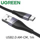 Ugreen U-60205 USB2.0 AM-CM 케이블 1m (블랙)
