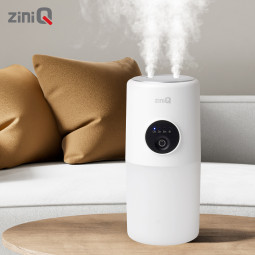 지니큐 무선 듀얼 미니가습기 무드등 가습량조절 가능한 저소음 ZQ-HX20