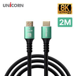 유니콘 HDMI v2.1 울트라UHD 8K 60Hz HDMI케이블 HLC-H8K-2.0M